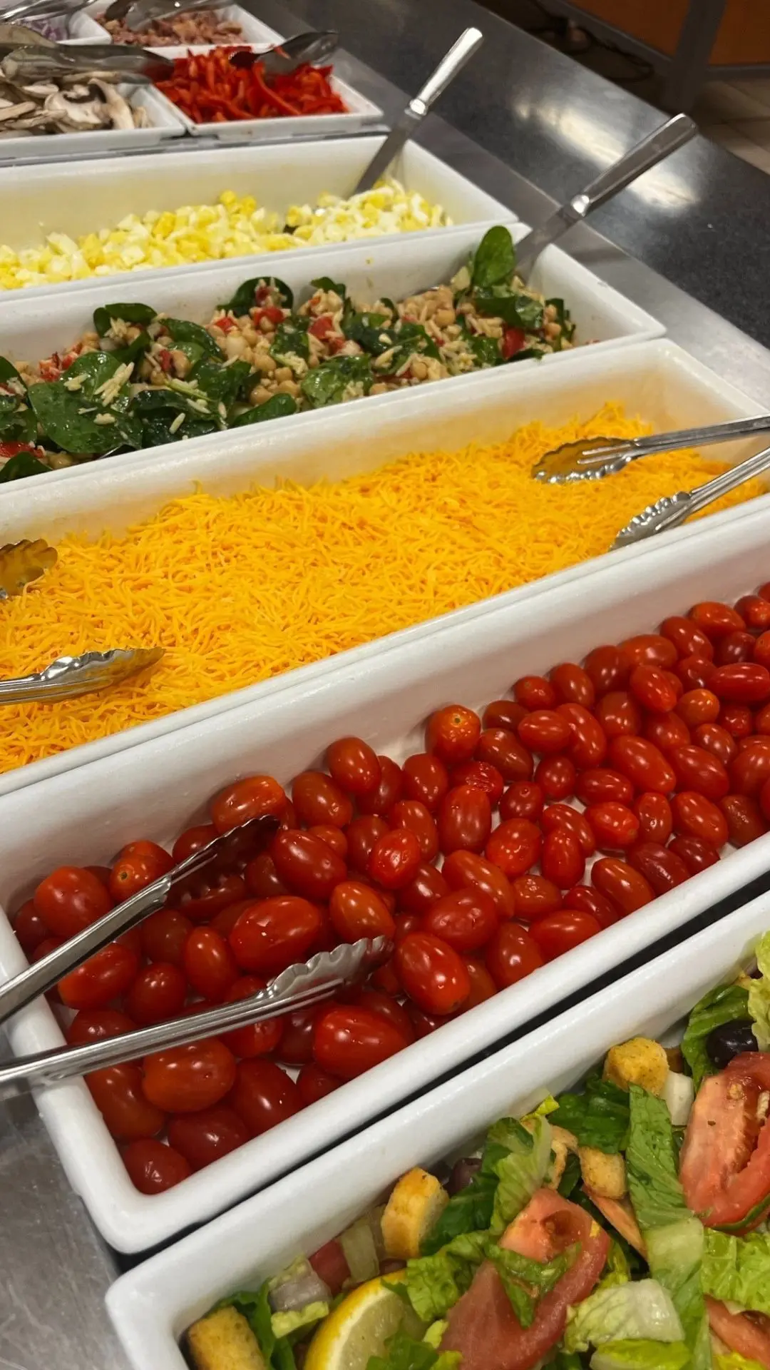salad bar station